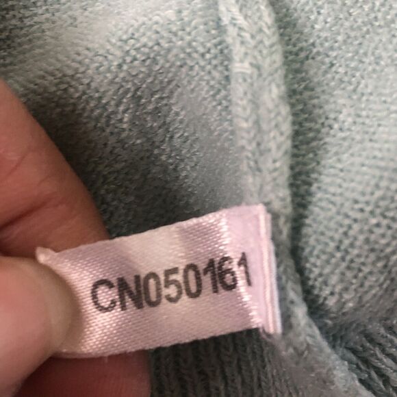 New York & Company Womens Knit Sweater Blue Cardigan Buttons Medium - Picture 6 of 16